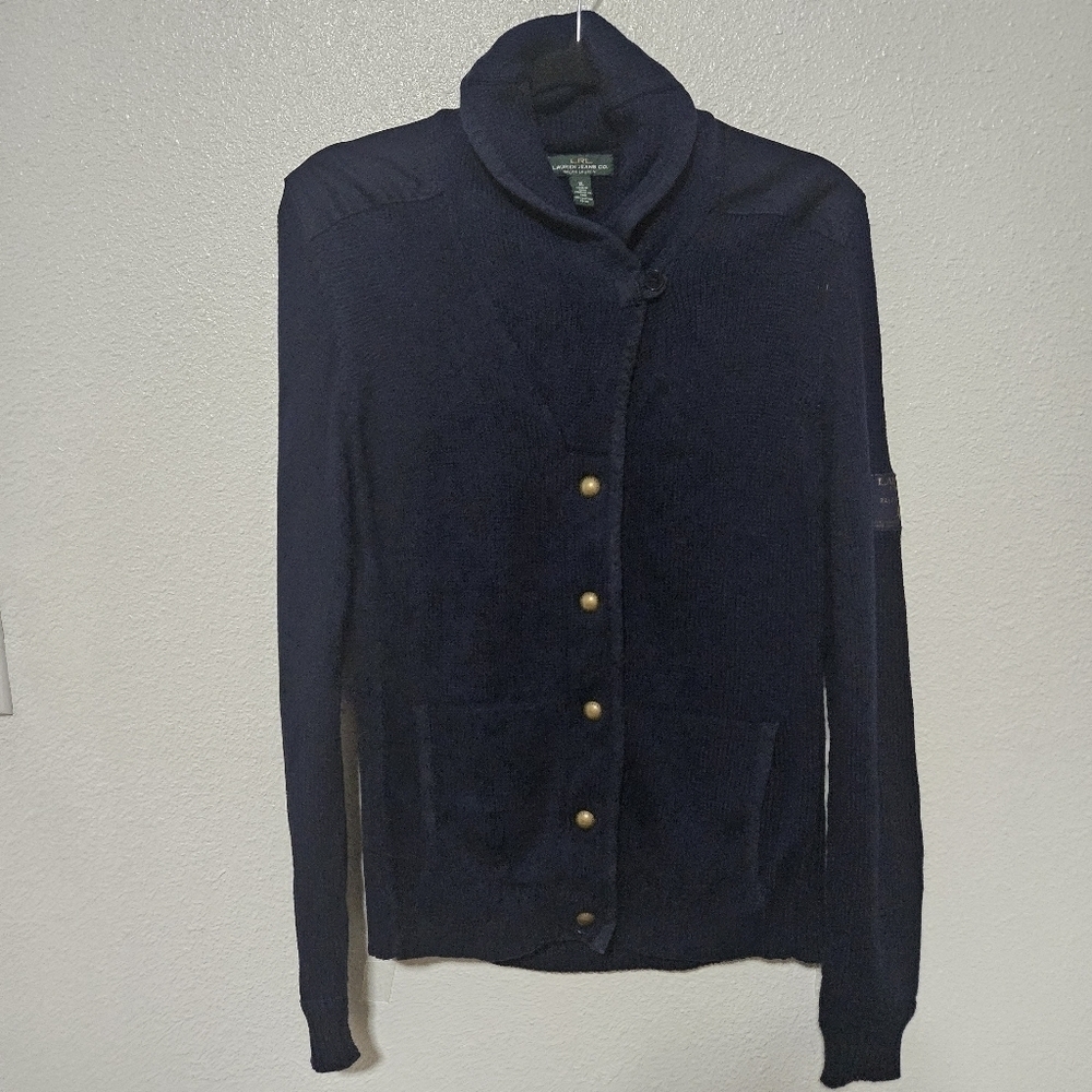Ralph Lauren sweater with elbow patches size xl